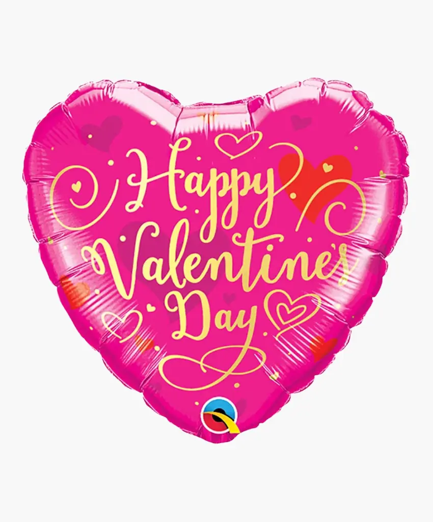 Foil Balloon Happy Valentine's Day