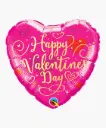 Foil Balloon Happy Valentine's Day