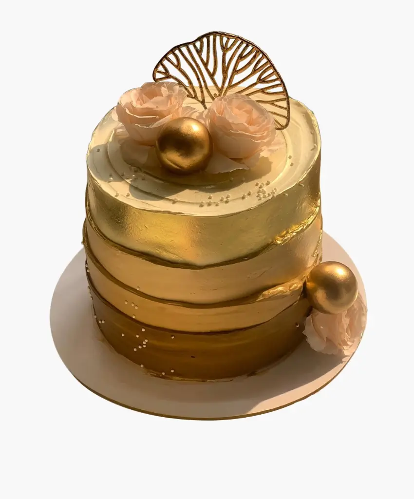 Gold Luxe Cake