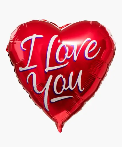 Foil Balloon I Love You