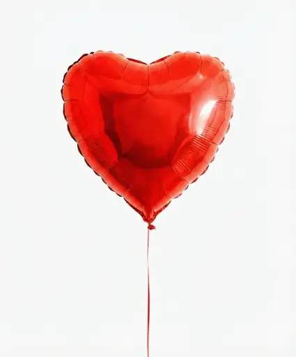 Foil Balloon Heart Shape