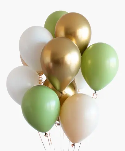 [Mixed Color Latex Balloons * 10] MIXED COLOR LATEX BALLOONS